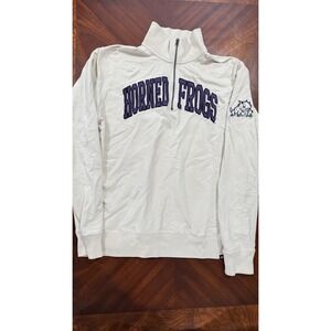 47‎ Brand TCU Horned Frogs Men's Quarter Zip Pullover Sweatshirt Size XL NCAA